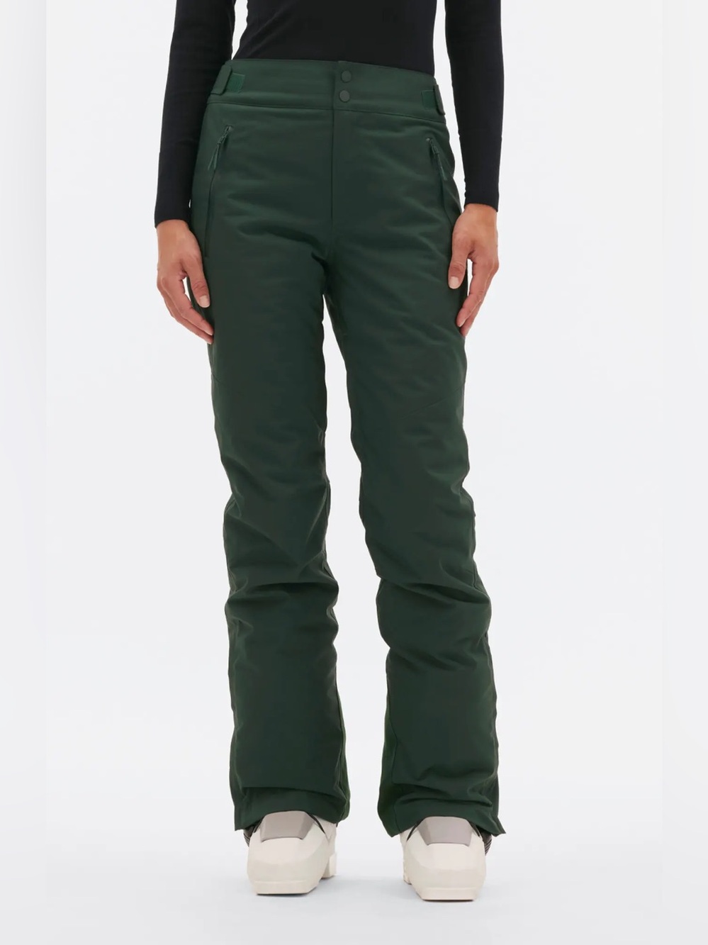 Halfdays Alessandra Ski Pants Snow Pants Forest Green Small NWOT